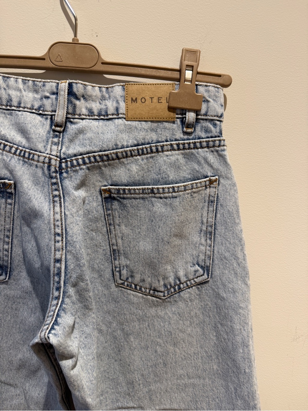 Motel Rocks Roomy Extra Wide Low Rise Jeans size 26 - Picture 9 of 11